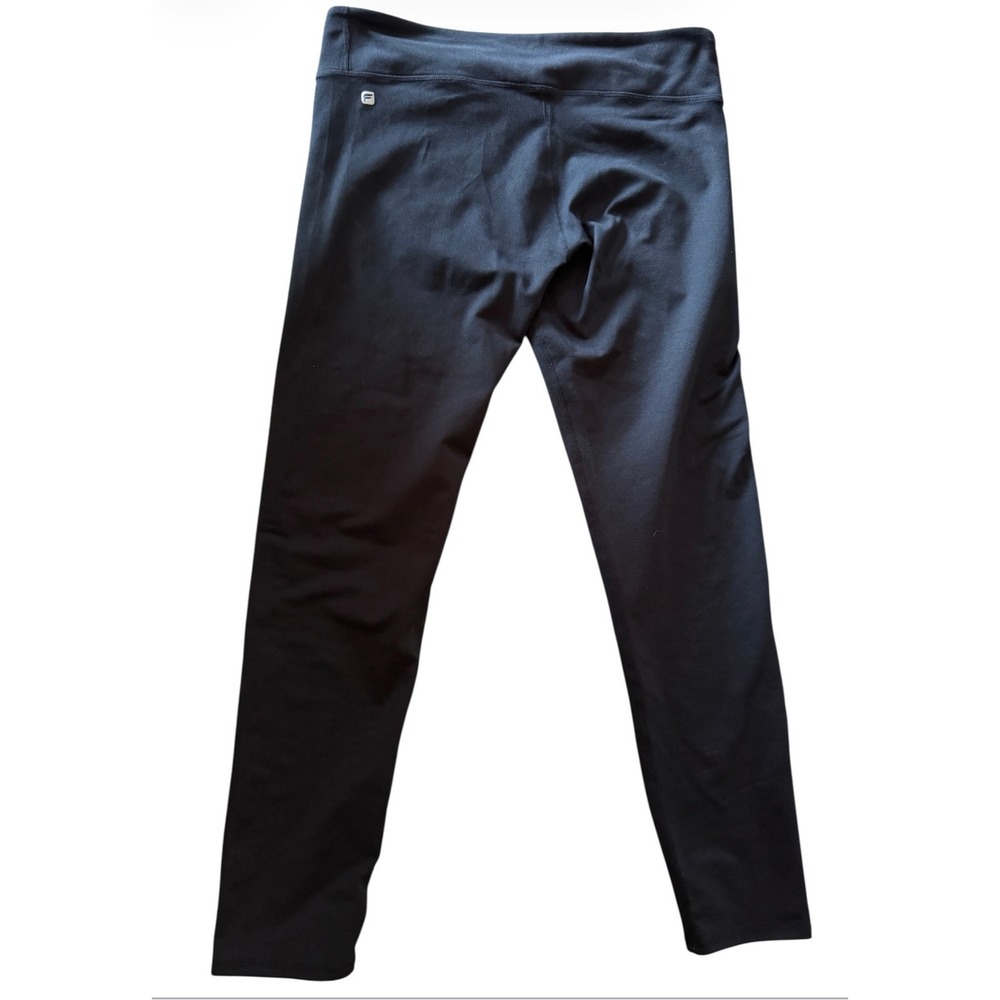 Fabletics Black Performance Leggings Mid Rise Hid… - image 1
